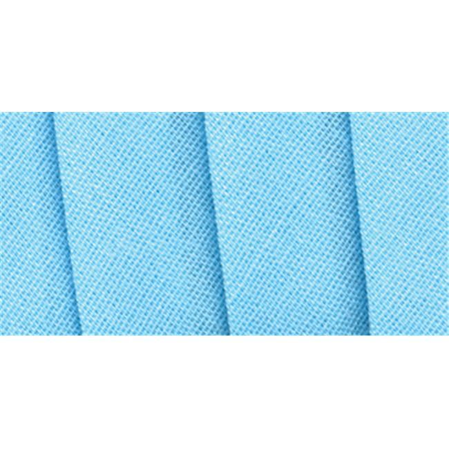 Wrights 1/2" Double Fold Light Blue Bias Tape, 3 Yd.