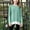 Green, variant on Girls Shirts with Lace- Soft Casual Long Sleeve Fashion Kids Fall Tops Blue Size 10
