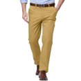 thumbnail image 1 of LNZGNM Slim Fit Dress Pants for Men Straight Leg Pleated Dress Pant Office Trousers Belt Classic Work Pants Casual Suit Pants, Khaki 33, 1 of 4