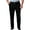 Black, variant on Haggar Mens Classic fit Dress Pants 46 / 32 Black Solid Stretch