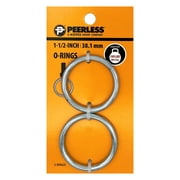 1 1/2" Welded O-Rings, 2 Pack, Steel, Peerless Chain Company, #4728038N