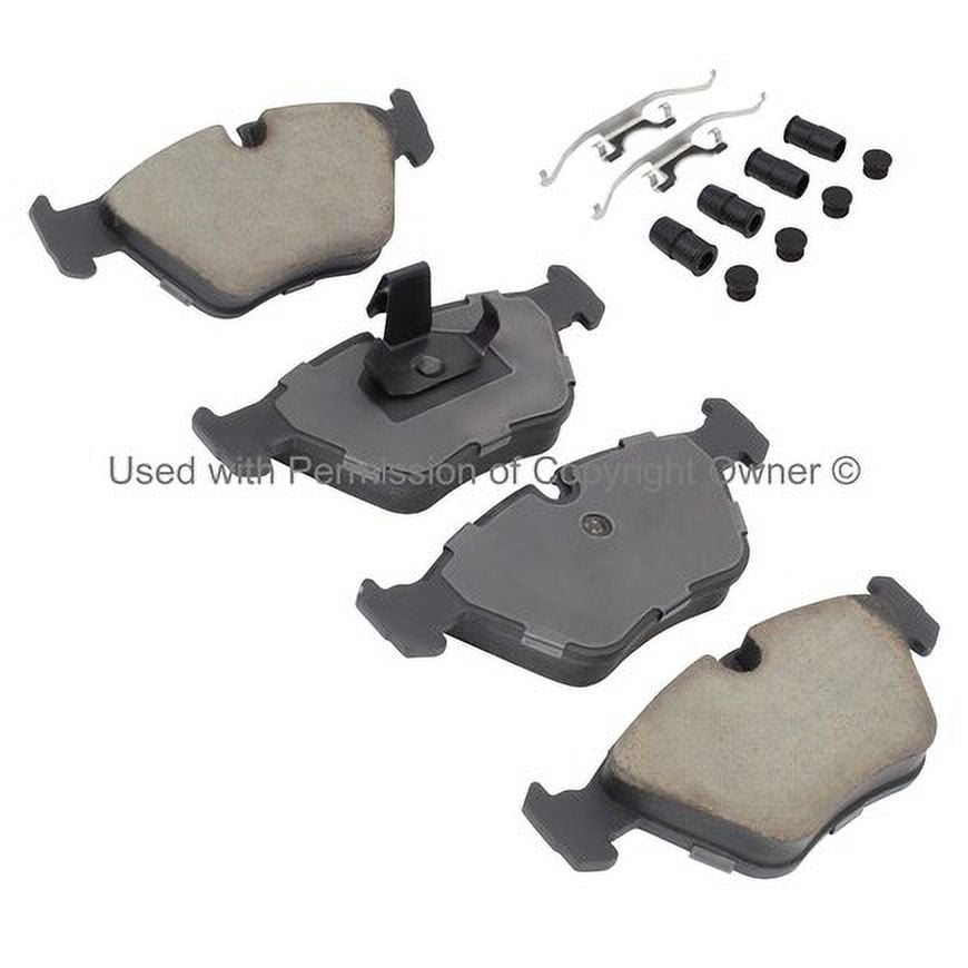 Mpa Electrical 1003-0725M Quality Built Black Series Semi Metallic Brake