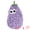 Purple, variant on Unique Bargains Chenille Cute Fruit Shape Design Fluffy Soft Hand Towel Green 11" x 7"