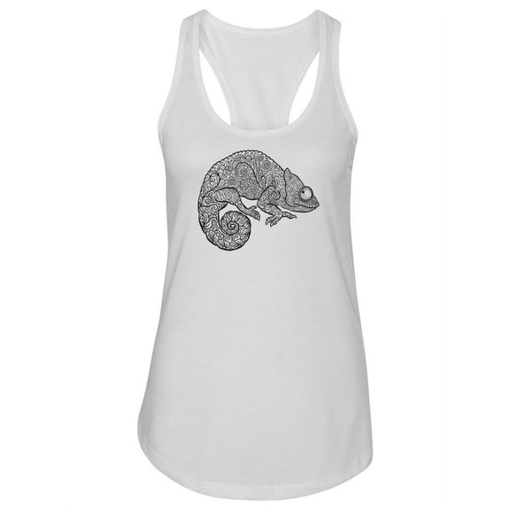 Chameleon Sketch. Tank Women -Image by Shutterstock, Female Medium