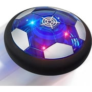 JBee Ctrl Hover Soccer Ball Toys for Boys & Girls Rechargeable Indoor Floating Air Soccer Ball with LED Light Birthday Christmas Gifts for Kids Age 3 4 5 6 7 8 Years Old