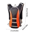 thumbnail image 3 of Btomtd Sac à Dos d'Hydratation Léger avec Réservoir d'Eau 2 L Course Cyclisme Randonnée Sac de Jour pour Hommes Femmes Sports Orange, 3 of 6