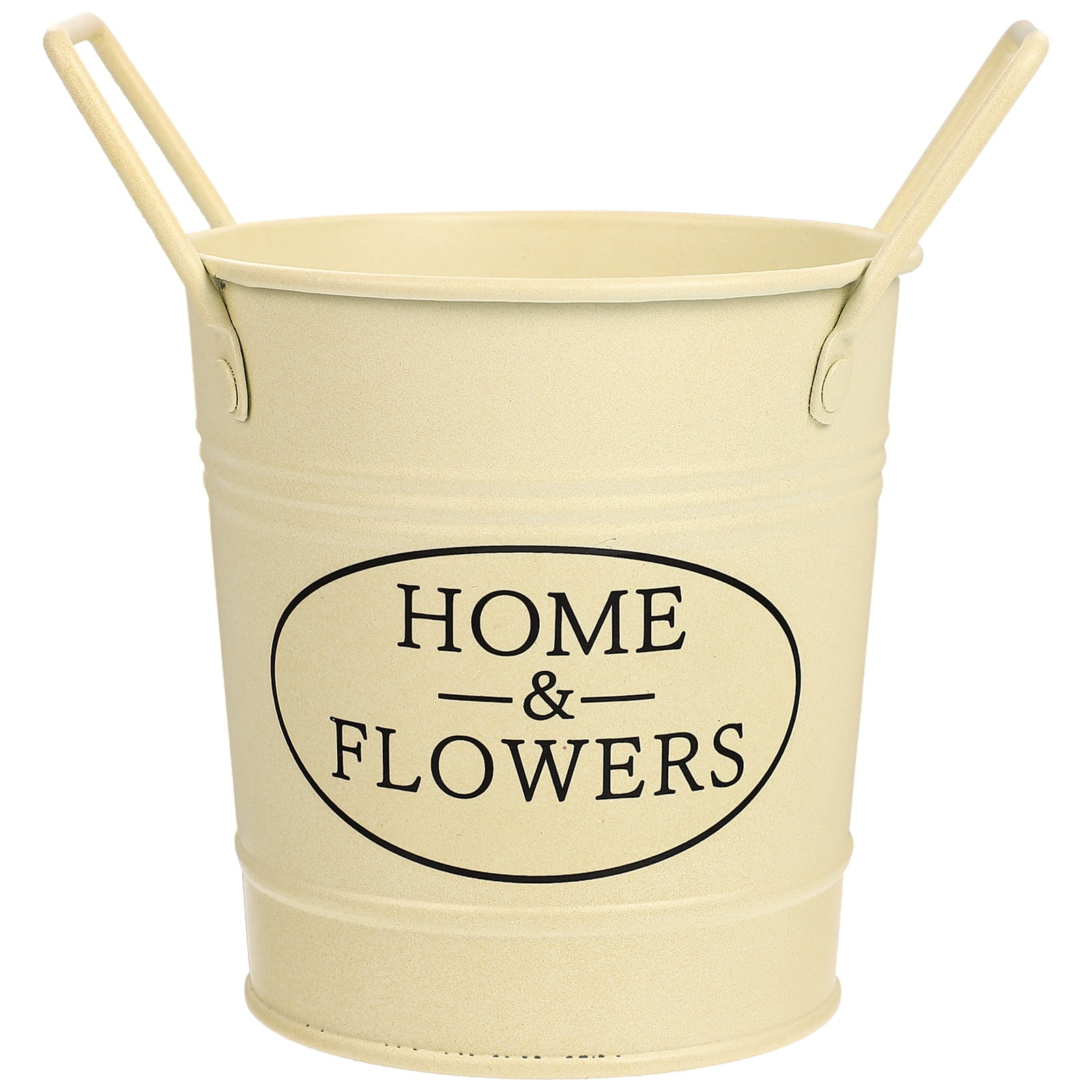 Mini Round Flower Pot Plant Bucket Home Decoration bucket Metal Bucket