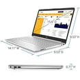 thumbnail image 3 of Laptop HP i3 8GB 256GB 15.6" Windows 10 3.4GHz -Gris, 3 of 3