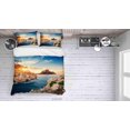 thumbnail image 3 of 3D Sunset Sky Sea Rock Funda nórdica Set Ropa de Cama Funda Nórdica Fundas de almohada 28, 3 of 3