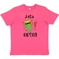 thumbnail image 3 of Inktastic Cinco De Mayo Let's Fiesta Cute Cactus with Sombrero Youth T-Shirt, 3 of 5