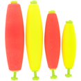 thumbnail image 2 of (4 pack) Comal Tackle Foam Snap-On Float Assortment 8 pc Bag, 2 of 4