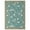 Light Blue, variant on Hasoo Washable Area Rugs 8' x 10' Rug for Living Room Floral Modern Non Slip Throw Indoor Carpet, Dark Blue