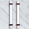 thumbnail image 6 of 2Pcs Polymer Clay Acrylic Roller Clear Rolling Pin with Black and Red Rings Long Smooth Round Tube Rod Solid Stick Tools Kits Accessories for DIY, 6 of 7