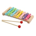 thumbnail image 1 of Wooden Xylophone for Kids,Toddler Xylophone Toy with 2 Child Safe Mallets,8 Diatonic Keys Musical Instruments for Preschoolers Educational Toys, 1 of 7