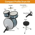 thumbnail image 5 of Ataucjin 5 Piece Kids Drum Set with Tom,Cymbal, Youth Junior Drum Kit with Hi-Hat, Pedal, Drumsticks and Seat for Beginner, Teens, 5 of 7