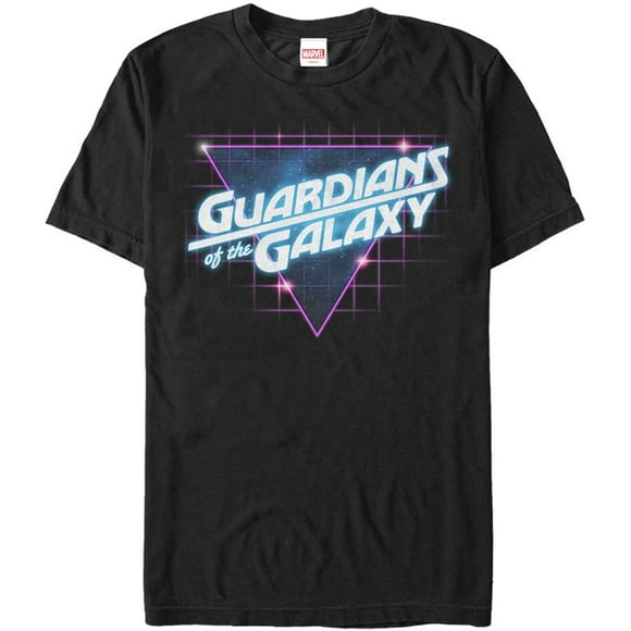 Mens Marvel Guardians of The Galaxy Retro Logo T-Shirt