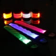 thumbnail image 4 of Halloween Decoration LED Aperture 3PCS Lighting Bracelet Outdoor Life Saving Ring, 4 of 8