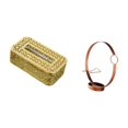 thumbnail image 4 of Caja de pañuelos,Dispensador de pañuelos para baño,Portabotellas de vino,Soporte para botellas de vino,soporte para botellas de vino,estante de hierro,Decoración de gabinete de vino tinto, 4 of 7