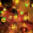 thumbnail image 5 of Twfbrm Thanksgiving Decor Acorn 3D Pumpkin Maple Leaf String Lights Battery Operated with 39in 10 LEDs Orange Fall Lights for Home Garland Harvest Halloween Party Christmas Decorations, 5 of 5