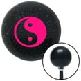 thumbnail image 1 of American Shifter  Pink Yin & Yang Black Metal Flake Shift Knob with M16 x 1.5 Insert Shifter Auto, 1 of 1