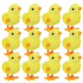 thumbnail image 2 of 12 Pcs Wind Up Chick Toys Wind-Up Jumping Cute Small Chicks Plush Chicken Walking Toy Plush Chicks For Kids Goodie Bags Party Favors, 2 of 4
