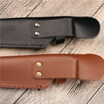 thumbnail image 4 of 22cm Leather Protector Portable Kitchen Sheath Cover (Black), 4 of 7