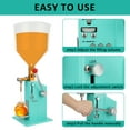 thumbnail image 7 of 5-50ml Manual Paste Liquid Filling Machine, Filling Machine,Adjustable Bottle Filling Machine With Transparent Hopper,Lightweight Bottle Filler for Liquid Paste Cosmetic Cream, 7 of 7