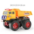 thumbnail image 3 of Children‘s Scooter Plastic Engineering Vehicle Toy Mixing Excavator Toys (Random Body Color), 3 of 10