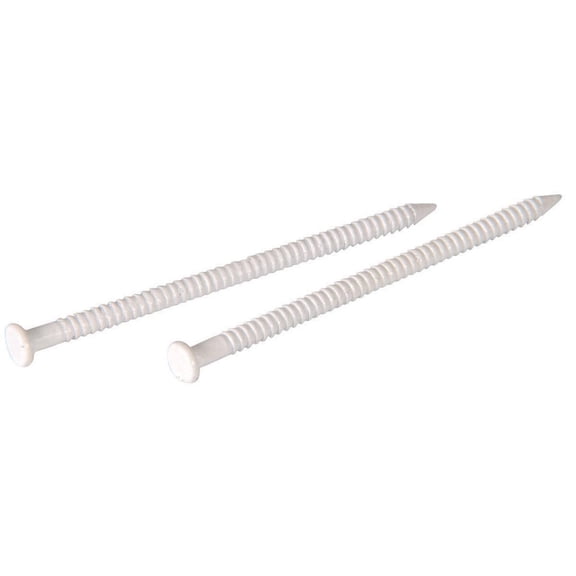 Hillman 532661 Panel Nail, 1 in X 1-1/8 in, White