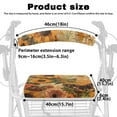 thumbnail image 6 of HELLHERO Rollator Seat Back Cover Butterfly Flower Seat Back Cover and Elderly Reusable Non-Slip Cover for Elder, 6 of 7