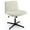 Beige, variant on Kepooman Office Chairs,Armless Chairs,Criss Cross Legged Chair No Wheels 120° Rocking Adjustable Height-Beige