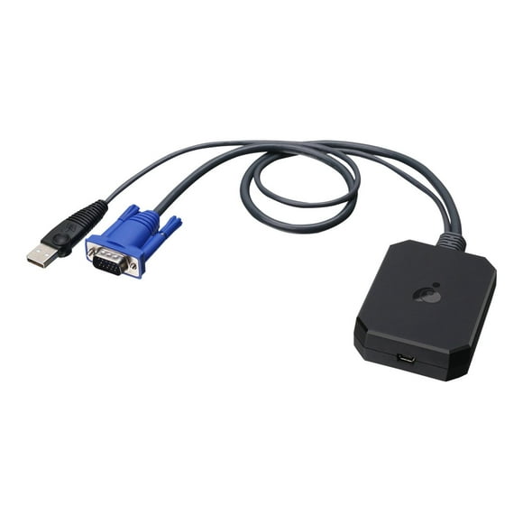 IOGEAR Adaptateur de Console Portable pour Ordinateur Portable - KVM switch - 1 x port(s) KVM - de Bureau