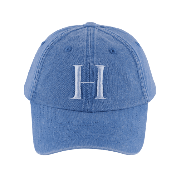 Gorra para Mujer Original con Iniciales LuckyLy, Ajustable y Moderna, Letras A-Z azul Unitalla - Ajustable