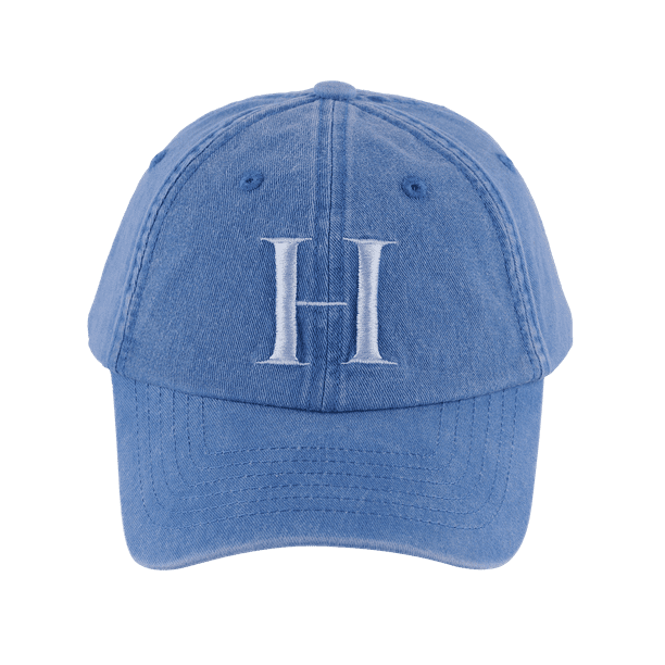 Gorra para Mujer Original con Iniciales LuckyLy, Ajustable y Moderna, Letras A-Z azul Unitalla - Ajustable