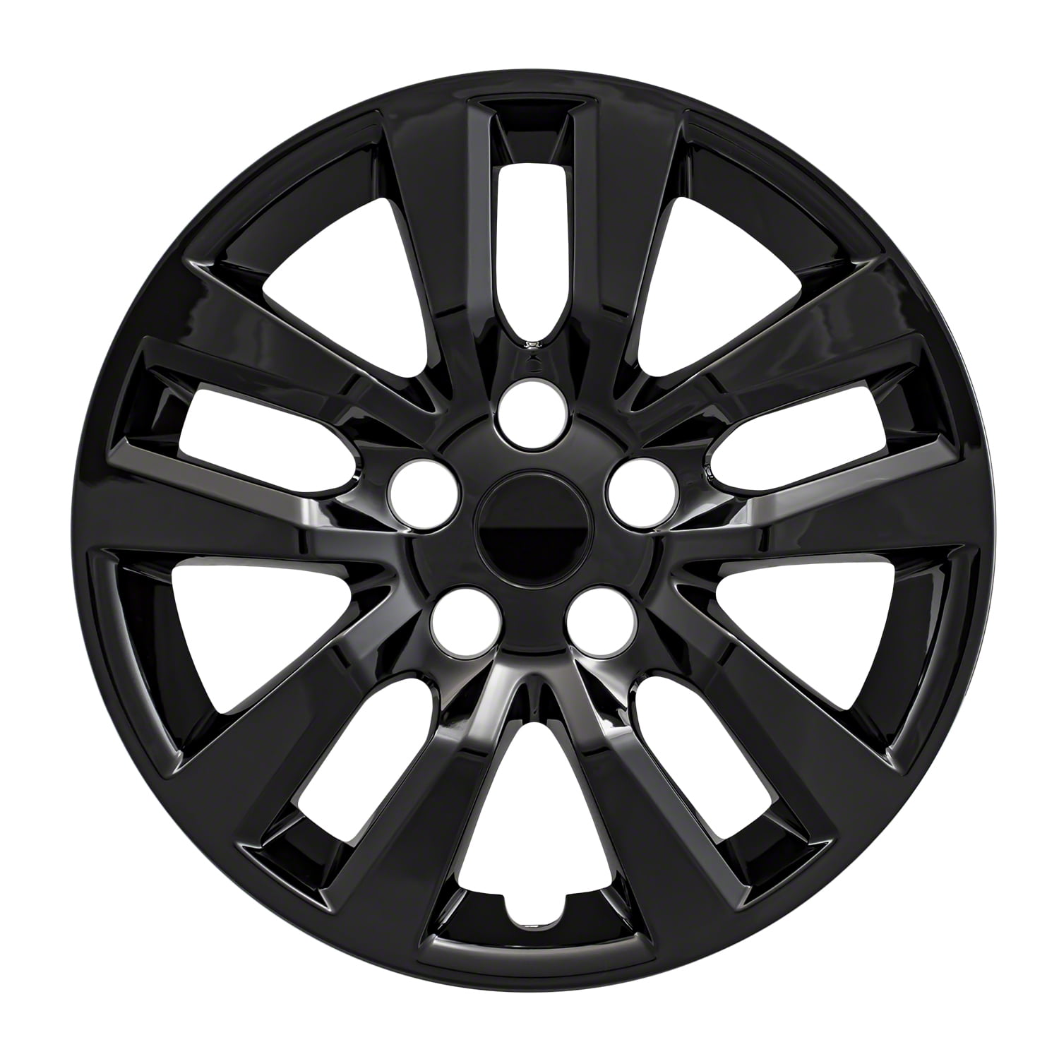 Coast To Coast International IWC50516BLK Wheel Cover 16 Inch; 10 Spoke; Gloss Black; Plastic