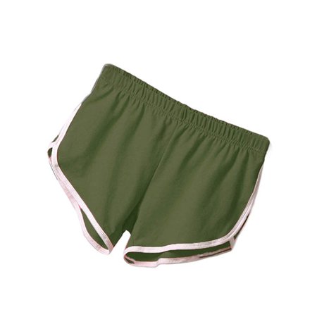 Capri Skinny Shorts - ZEFINE Women Gym Yoga Sports Waistband Skinny Shorts Pants