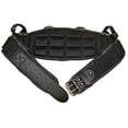 thumbnail image 1 of Gatorback Pro-Comfort Back Support Belt Black w/White Stitching. 1250 Duratek Nylon Belt with Molded Air Channel Padding, Carrying Handles and Suspender Loops. Contractor Pro (Large 35-39 Inch Waist), 1 of 4
