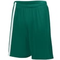 thumbnail image 3 of Youth Attacking Third Shorts Xxs Dark Green/White, 3 of 4