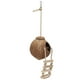 thumbnail image 4 of Casa De Coco Con Escalera, Cabaña Colgante De Concha De Coco, Juguete De Escondite Para Pájaros, Nido De Coco, Jaula Para Hámster, 4 of 7