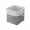 Gray, variant on Leodye 1PCS Fabric Storage Cubes Basket Foldable Bin with Carry Handles for Toys Shelves and Closets Organizing -12x12x12in