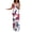 J-20 White, variant on Red Women High Leg Flared Wide Leg Long Boot Cut Leg Floral Graphic Bib Pants Trousers Pants Catsuit for Women Lounge Fall Summer Bib Pants 2026 Soft Comfy Clothing 3XL