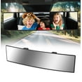 thumbnail image 1 of Espejo retrovisor HMMTyrack cromado antirreflejo de 35 cm de gran angular, 1 of 8