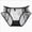 Black, variant on Lace Womens Underwear High Waisted V Waist Panties Soft No Show Boyshorts Lightweight Ladies Briefs (Grey,XL)