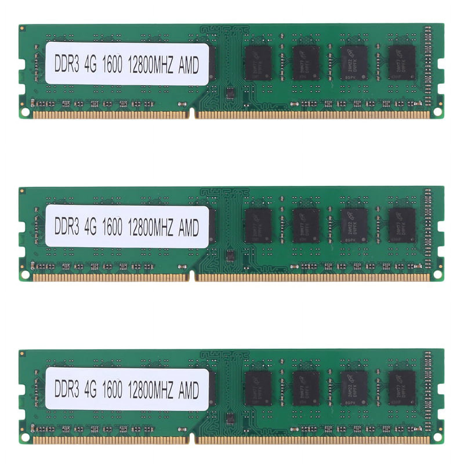 DDR3 16GB 1600MHz PC3-12800, Unbuffered RAM, 1.5V 240 Pin, AMD