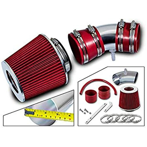 Rtunes Racing Short Ram Air Intake Kit + Filter Combo RED For 0508