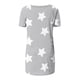 thumbnail image 4 of Camiseta Impresa con Cuello en V de Manga de Raglan de la Parte Trasera Larga Delantera Corta de las Mujeres de Navidad, Vacaciones Informales, 4 of 5