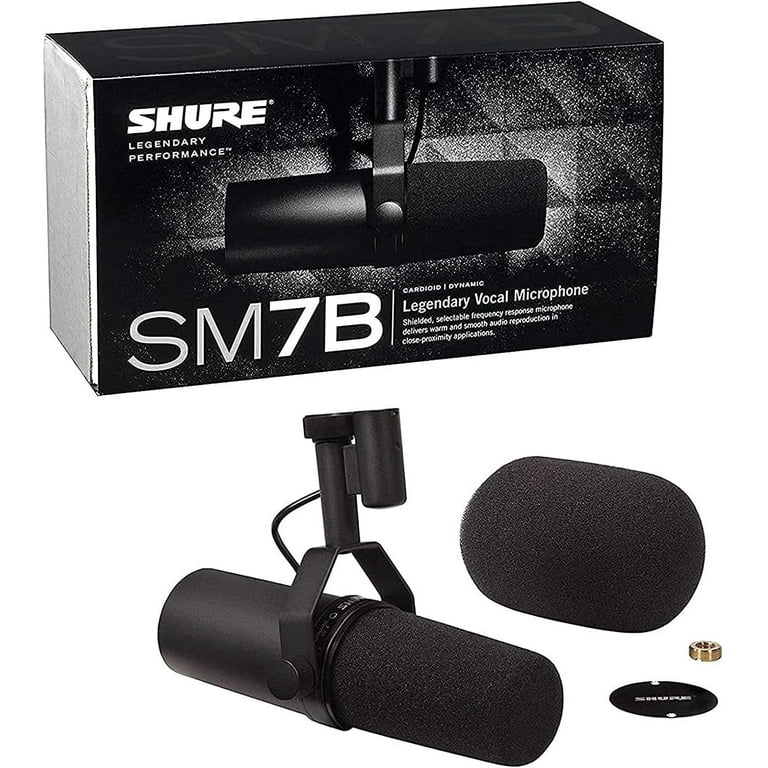 SM7B Microphone podcast / radio Shure