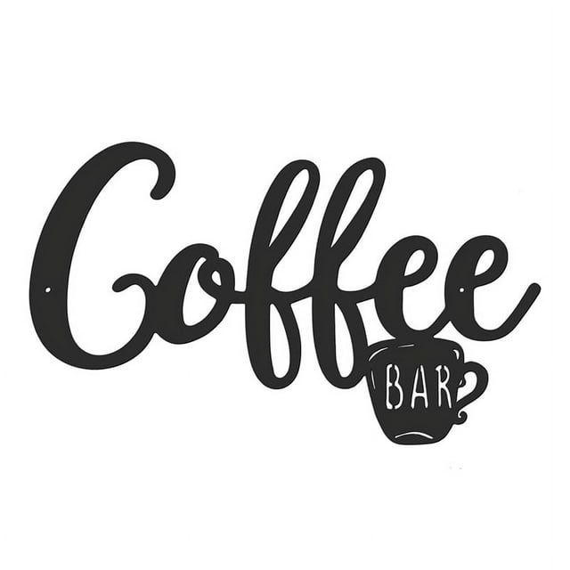 Metal Hanging Coffee Bar Wall Sign Pot Head Hanging Sign But First Coffee Metal Sign Coffee Station Letter Sign Coffee