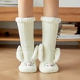 thumbnail image 1 of Dyfzdhu Women Cartoon Floor Socks Thickened Warm Sleep Socks Slippers Socks, 1 of 4
