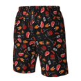 thumbnail image 4 of Balery BBQ Traje de Baño Estilo Hawaiano para Hombre, Shorts de Secado Rápido con Bolsillos-X-Large, 4 of 6